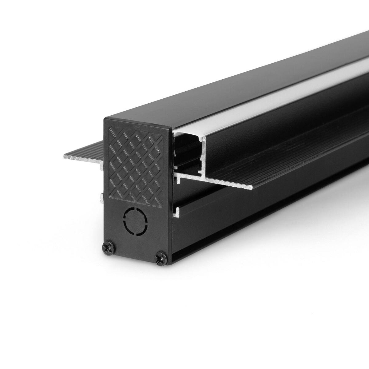 шинопровод встраиваемый elektrostandard slim magnetic 85132/00 черный a063990
