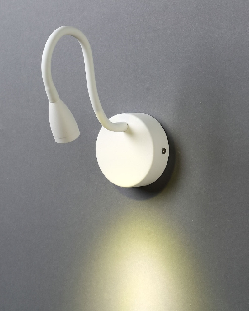 бра crystal lux movi a ap3w led wh