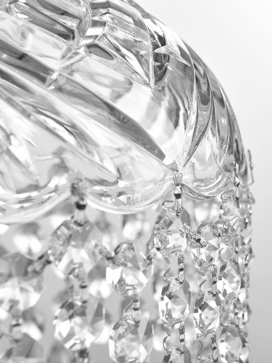 подвесной светильник bohemia ivele crystal 14781p/22 ni