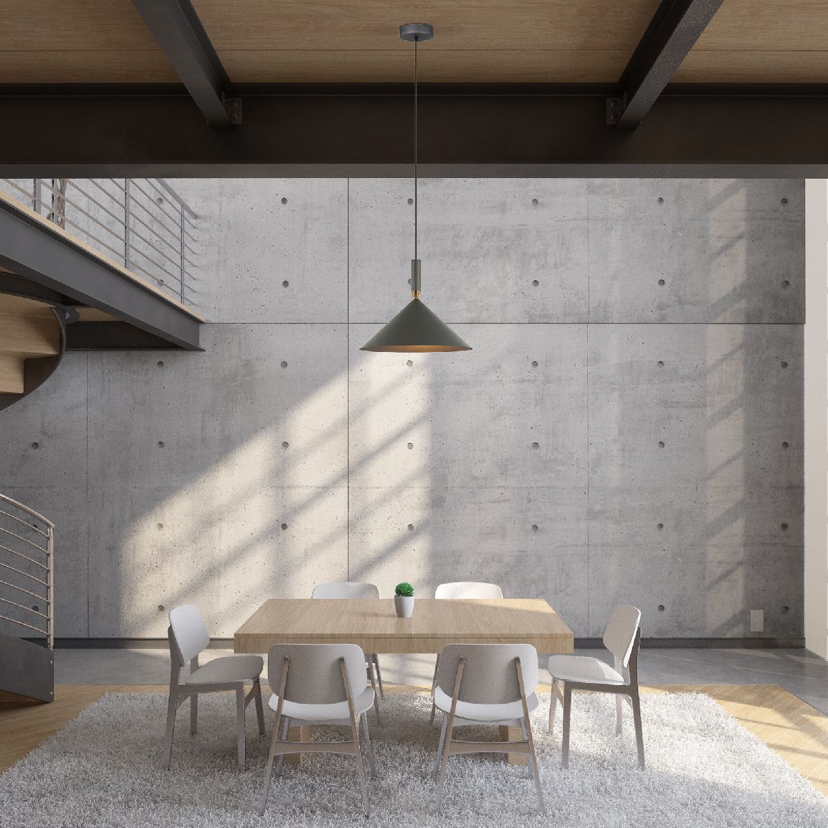 подвесной светильник eurosvet nippon 50024/1 серый a064658