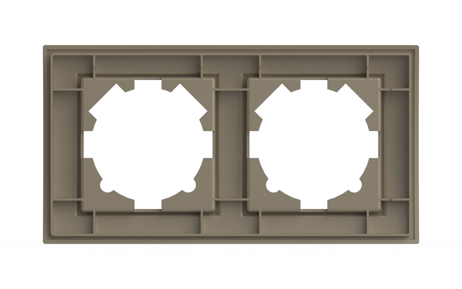 рамка двухместная elbi zena 500-012500-226