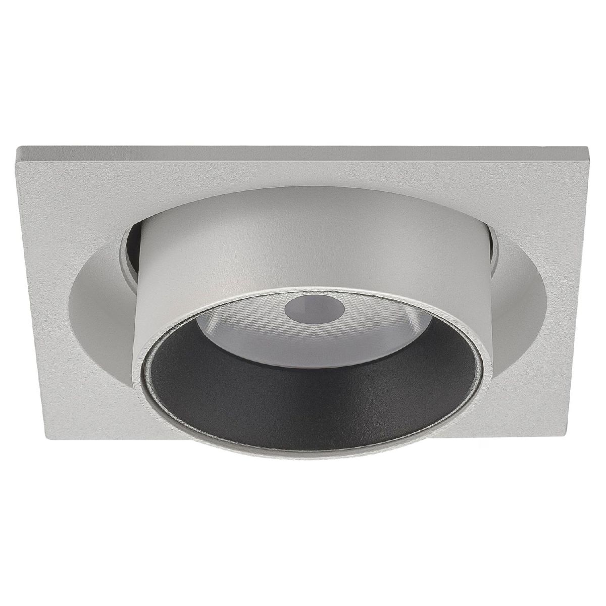 встраиваемый спот am group am334-1 wh+bk