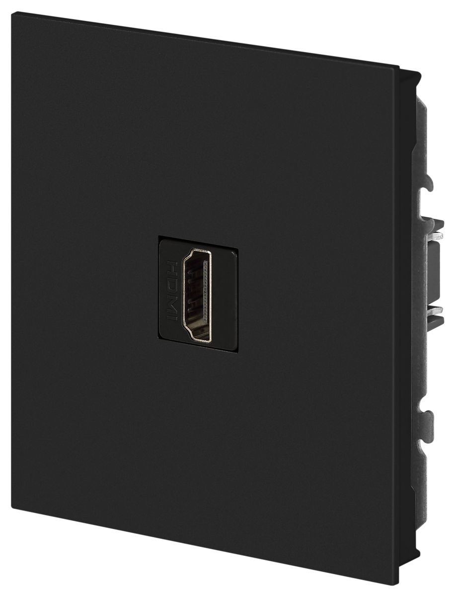 розетка эра arktik 16-3114-05 hdmi антрацит б0070508