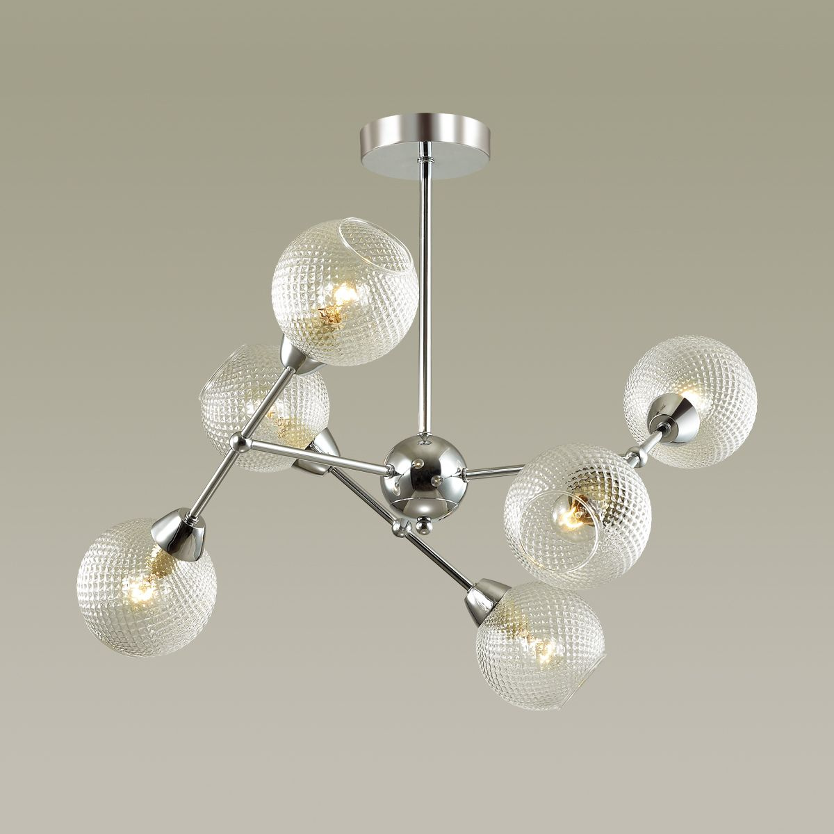 потолочная люстра lumion everly 4438/6c
