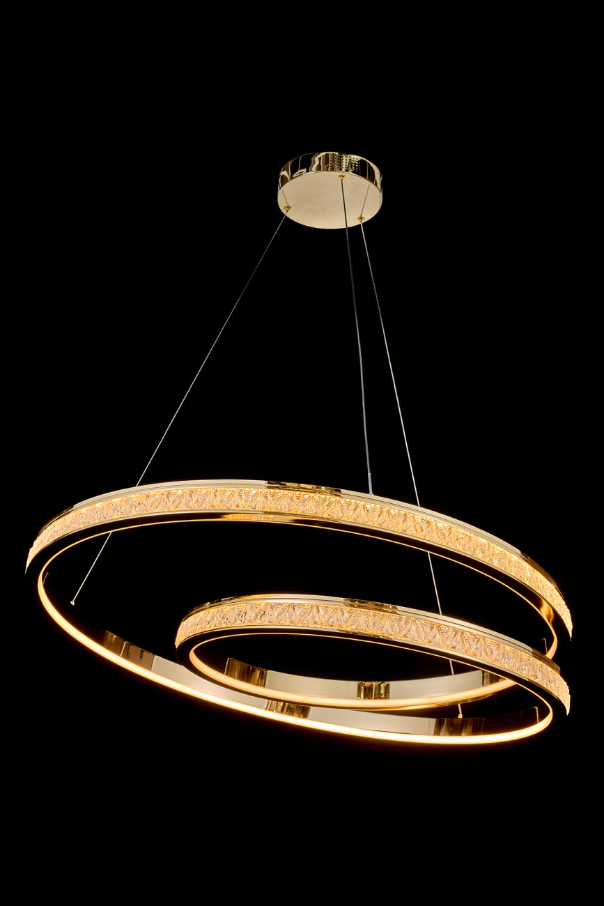 подвесная люстра aida le7707/800z gold
