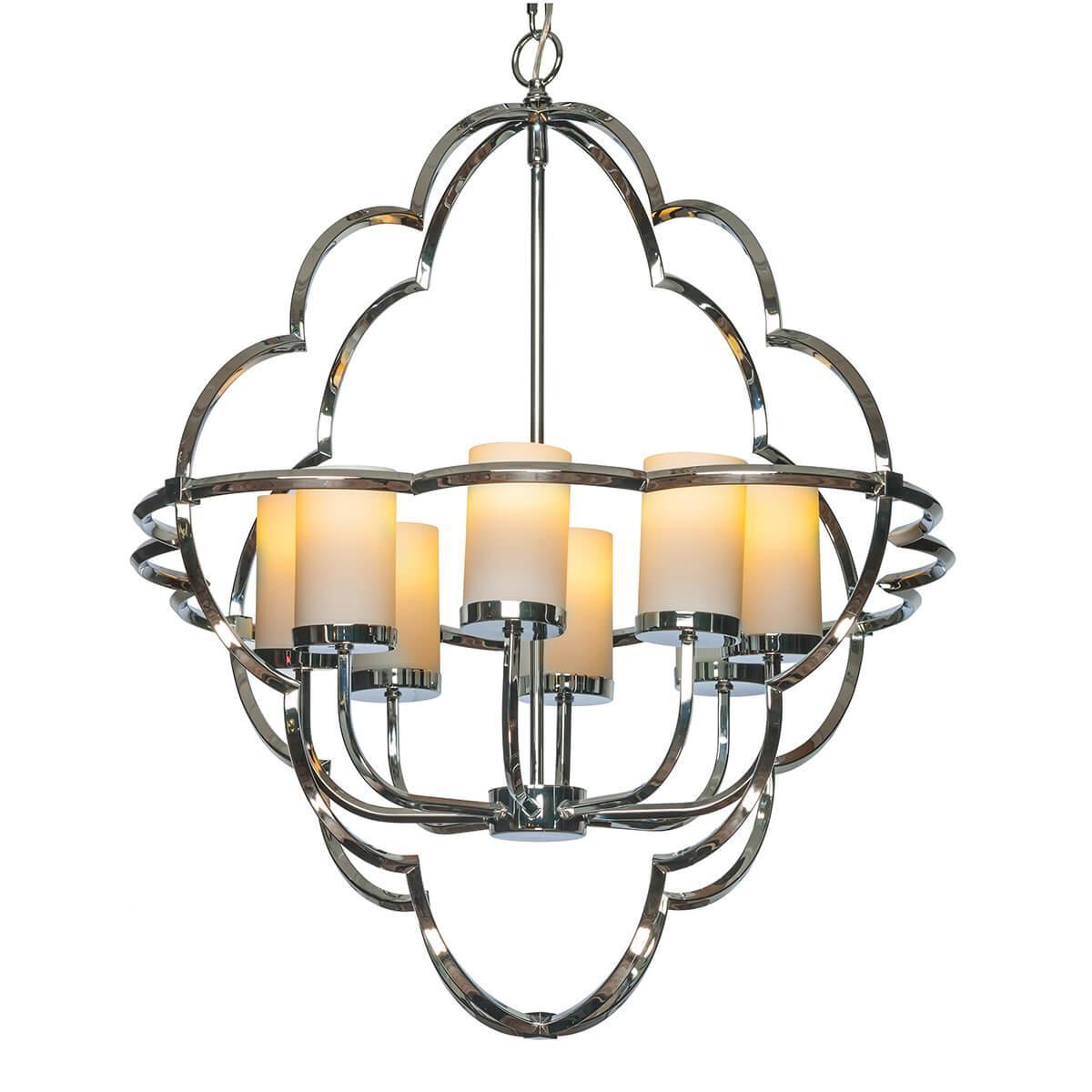 подвесная люстра vele luce ortico vl1103l08