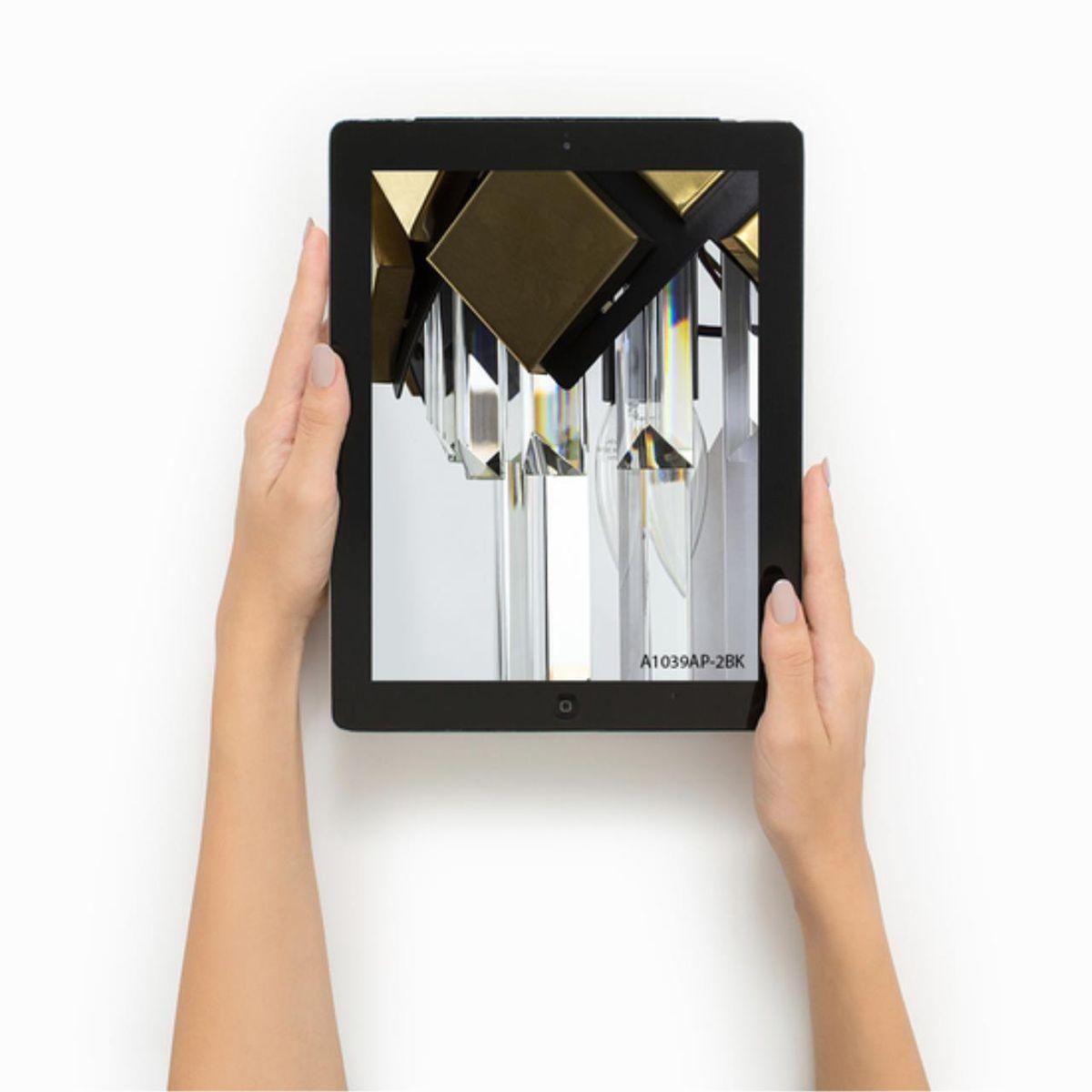 настенный светильник arte lamp amelia a1039ap-2bk