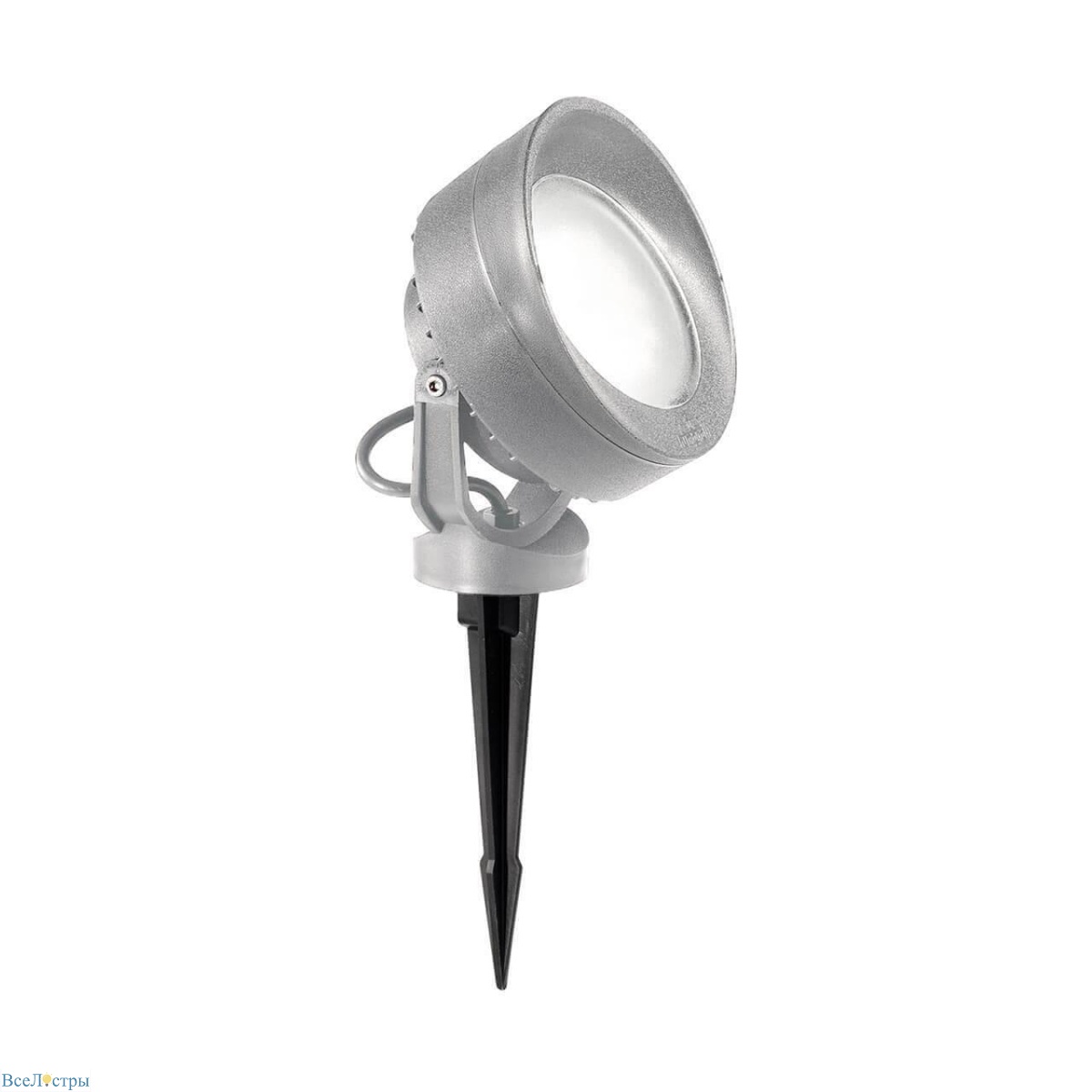 ландшафтный светильник ideal lux tommy pt grigio 4000k 145334
