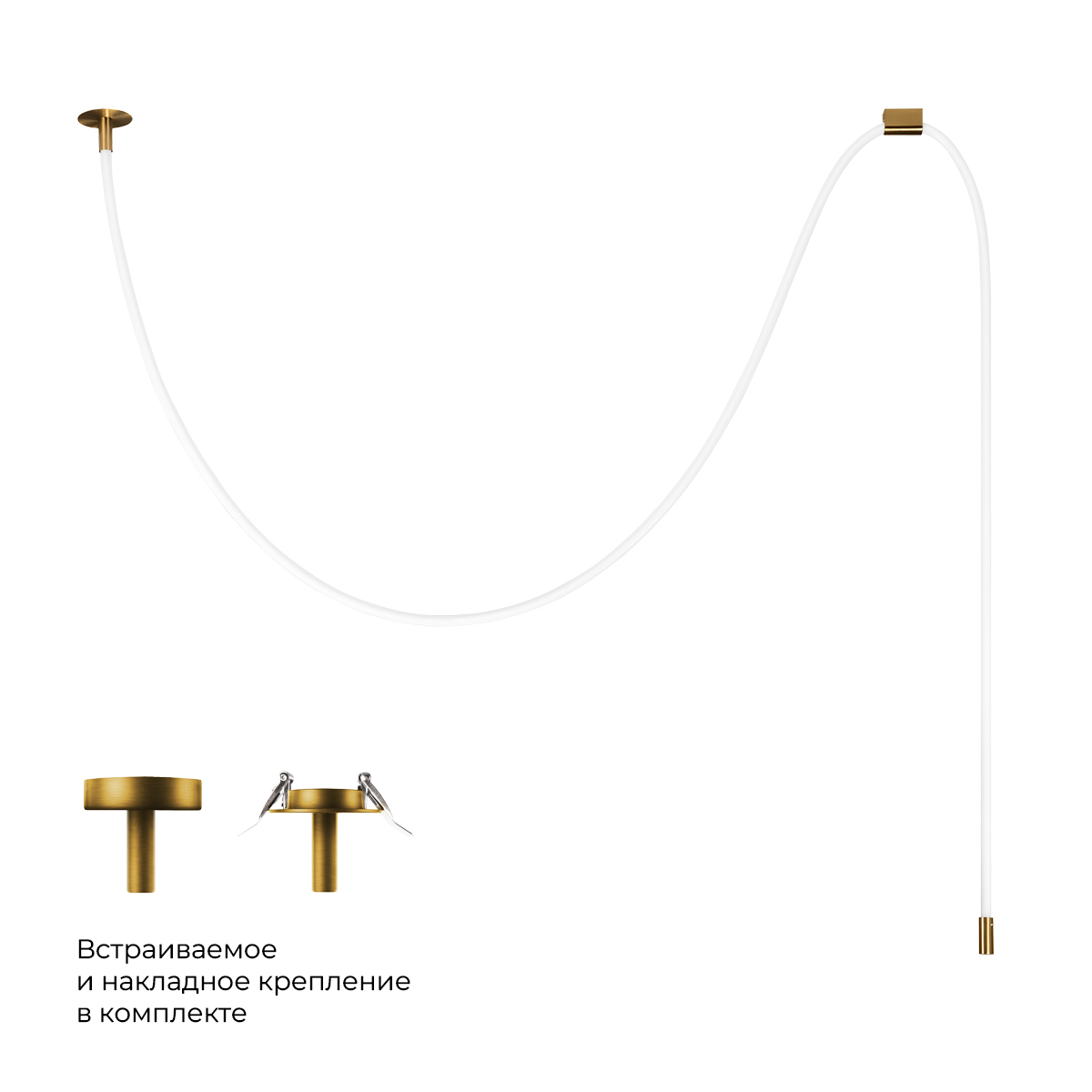 потолочный светильник loft it thread 10388a brass