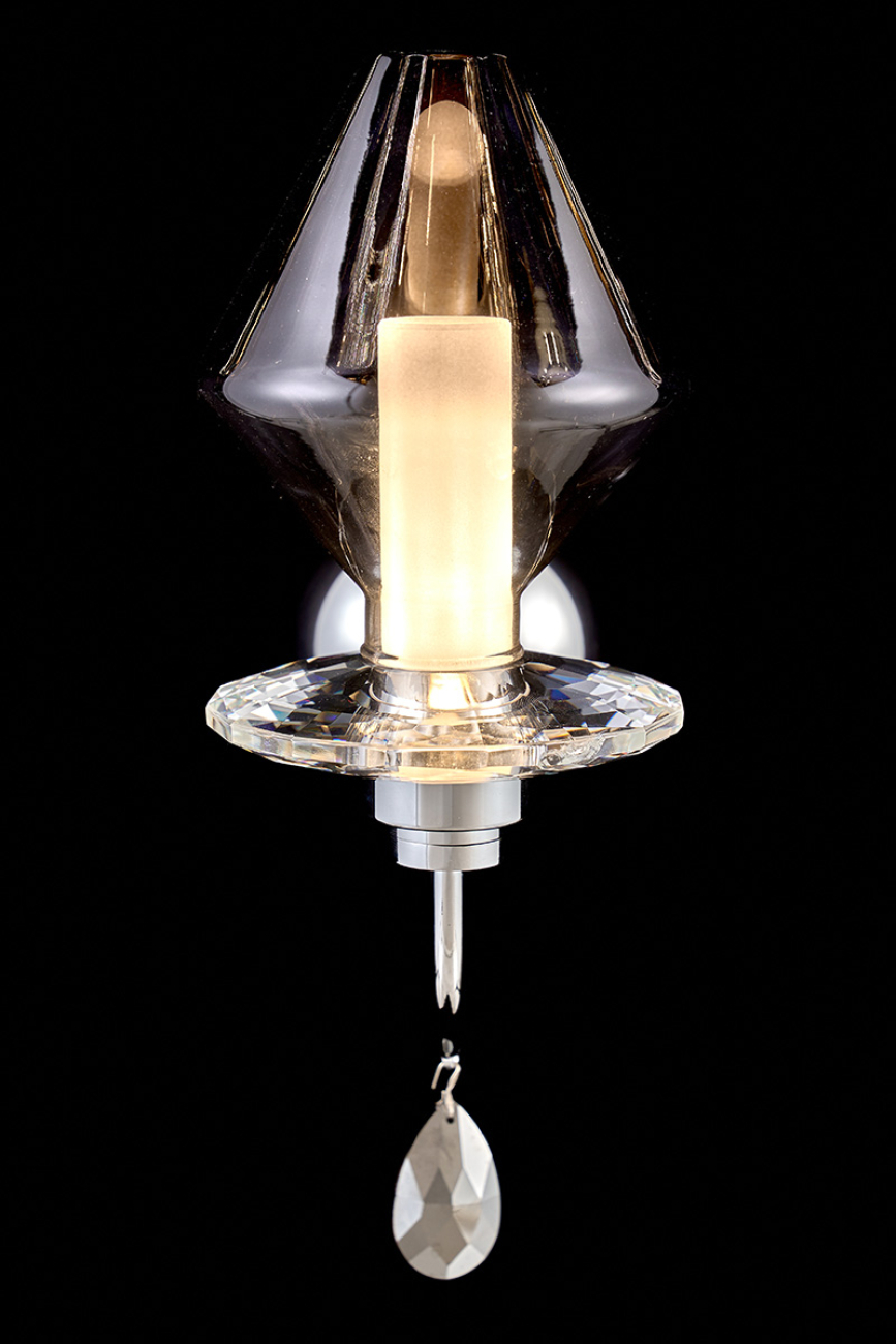 бра therese le7721/1w chrome