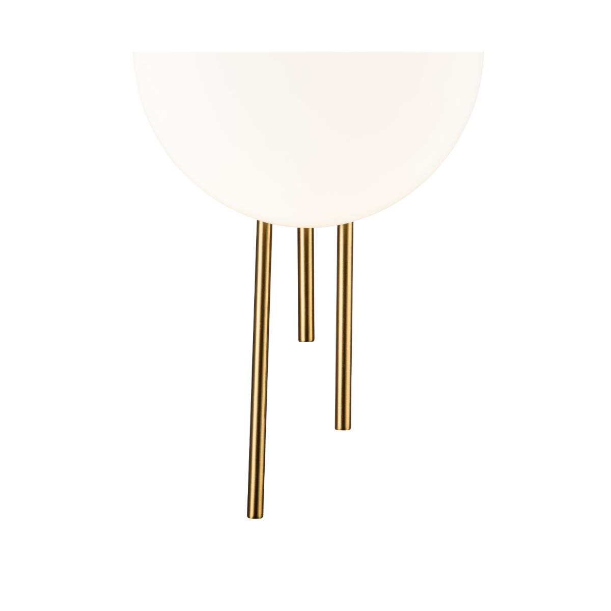 настенный светодиодный светильник indigo astro 14007/1w brass v000044l