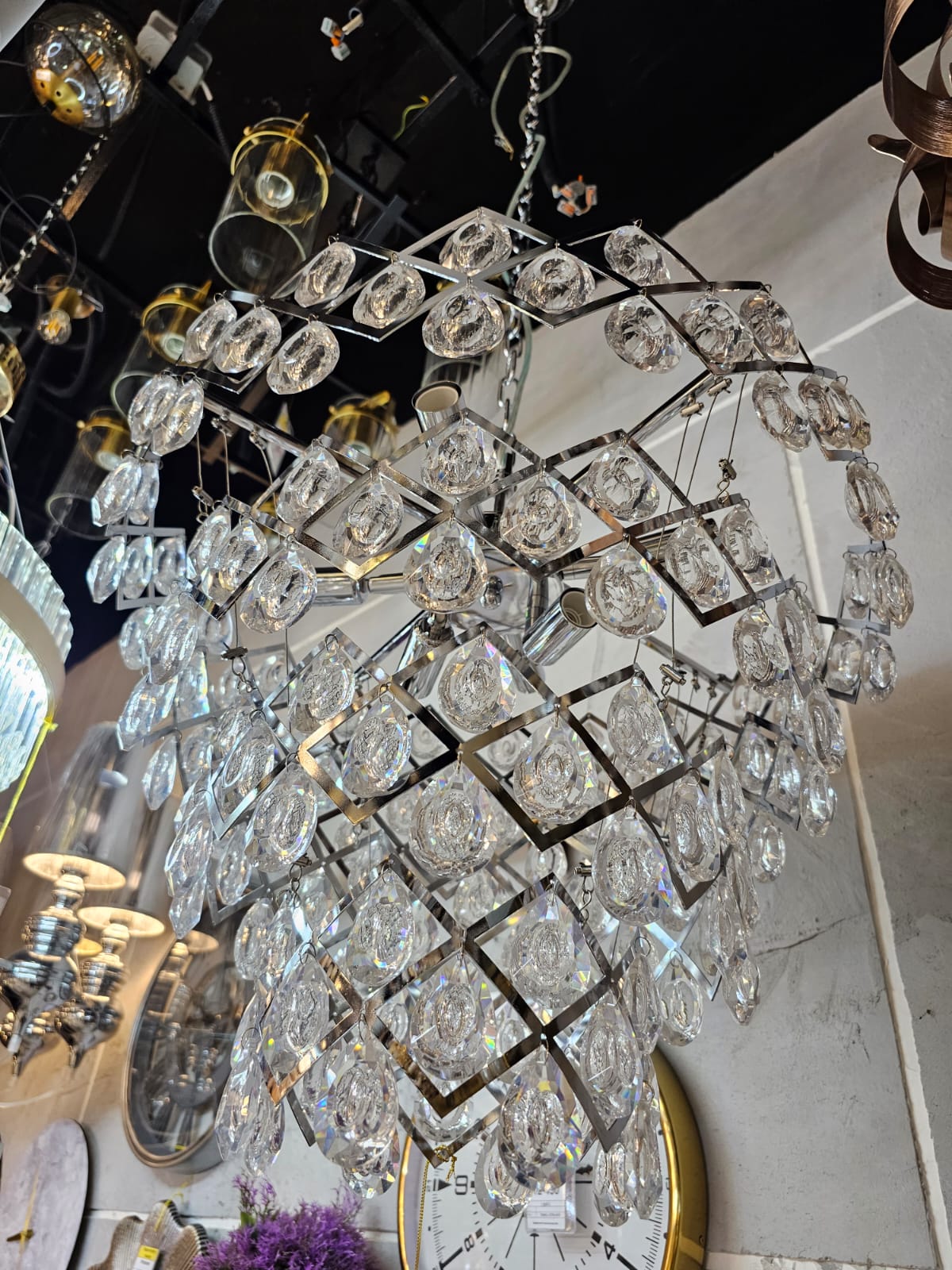 подвесная люстра vele luce diana vl3273p06