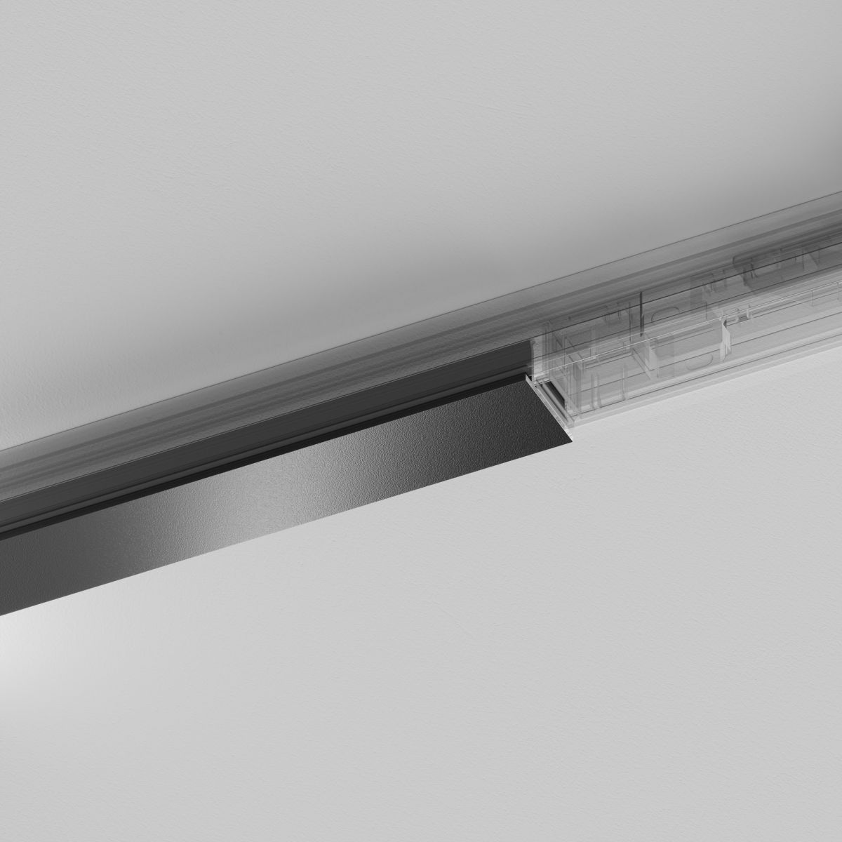 декоративная накладка maytoni technical exility x tra239dc-1b