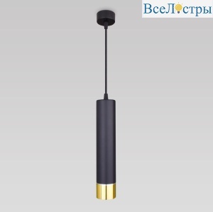 DLN107 GU10 черный/золото