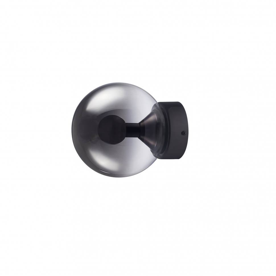 бра iledex aura 8615w-1s bk-sm