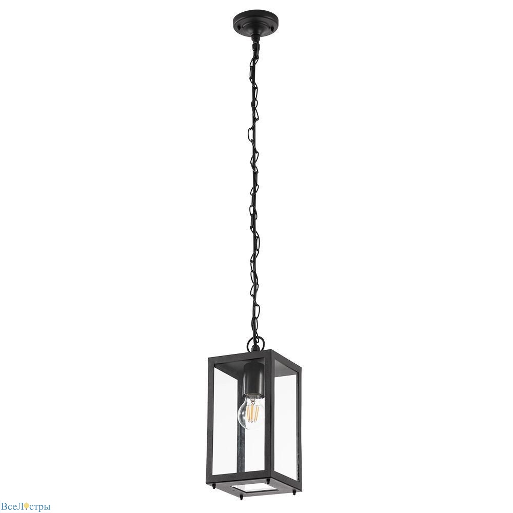 уличный подвесной светильник arte lamp belfast a4569so-1bk