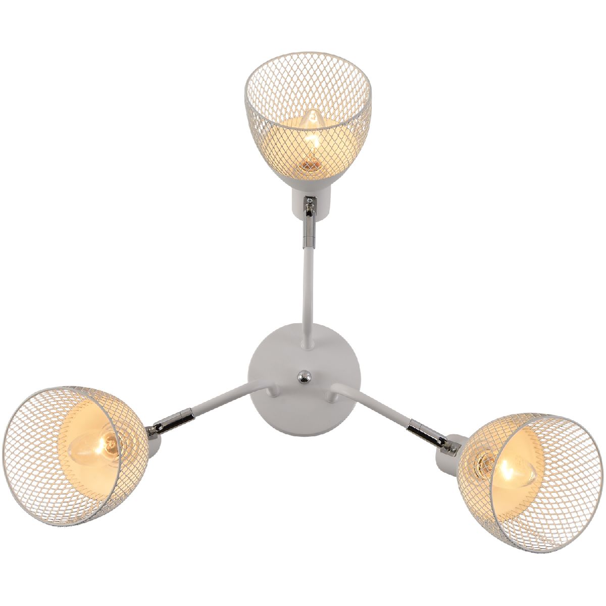 потолочная люстра reluce 01581-0.3-03 wh+cr