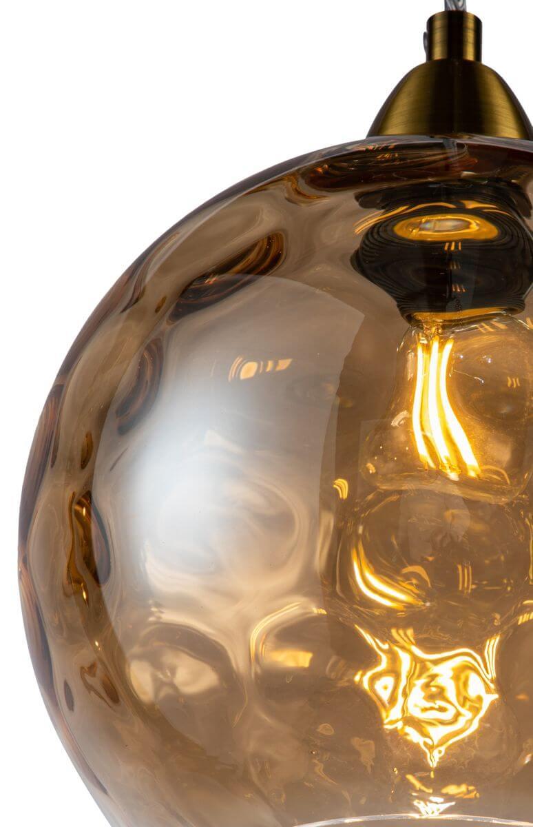 подвесной светильник indigo memoria 11003/1p cognac v000089