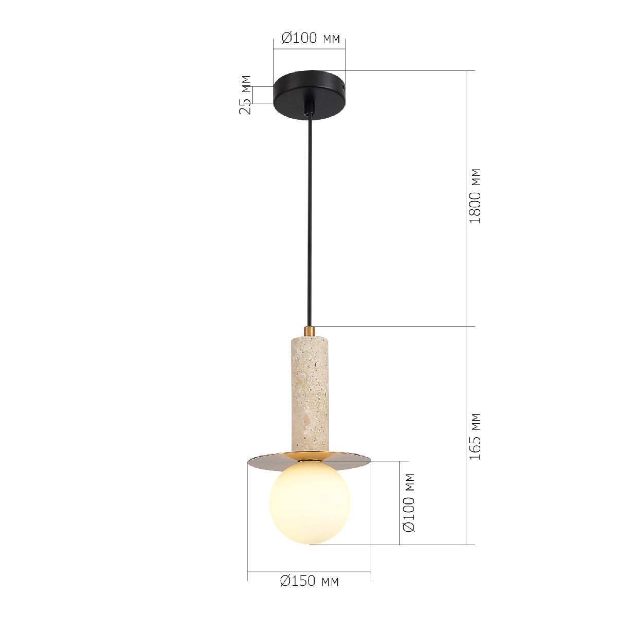 подвесной светильник st luce earthy sl1194.303.01