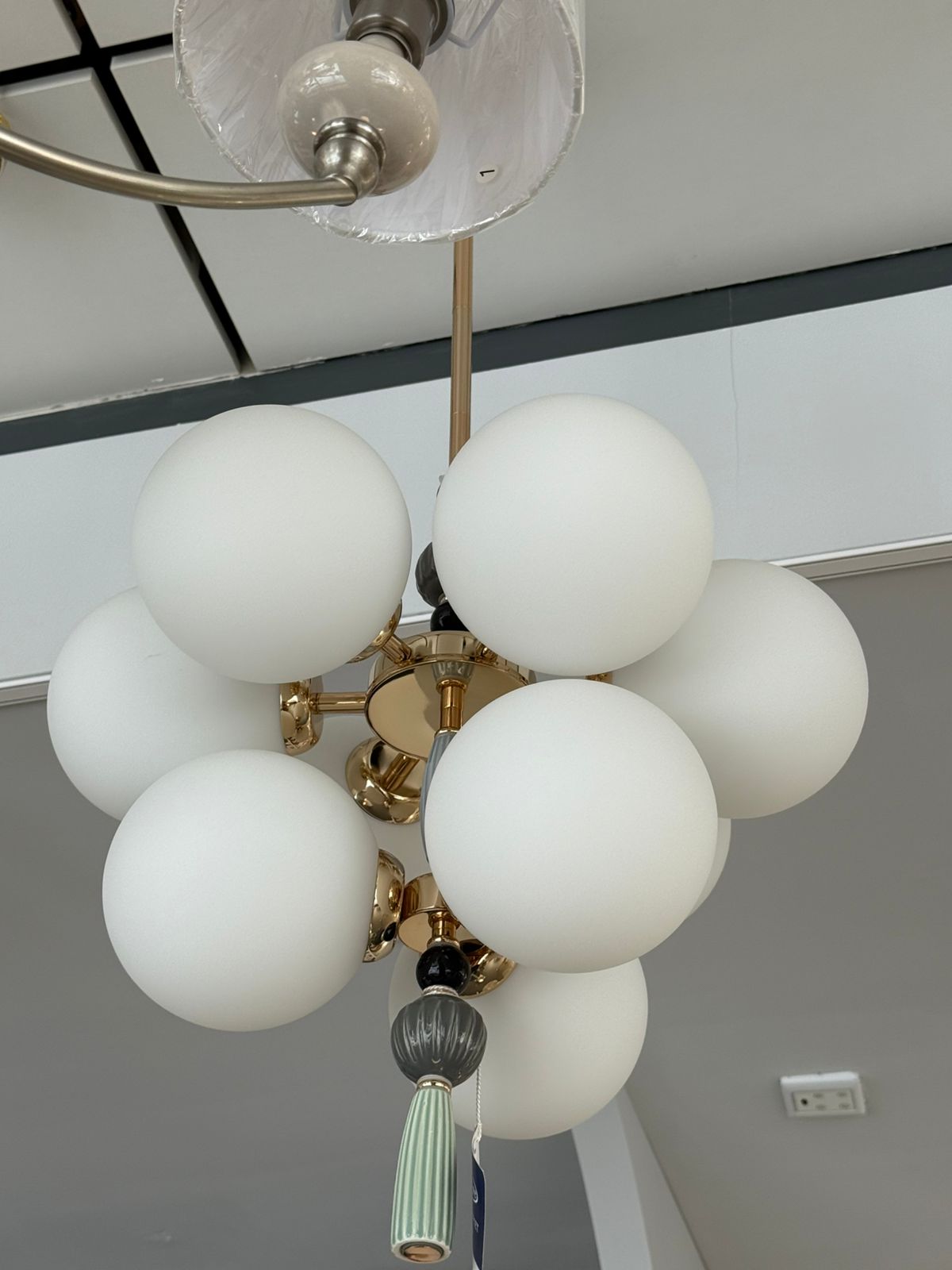 подвесная люстра odeon light exclusive modern palle 5405/12