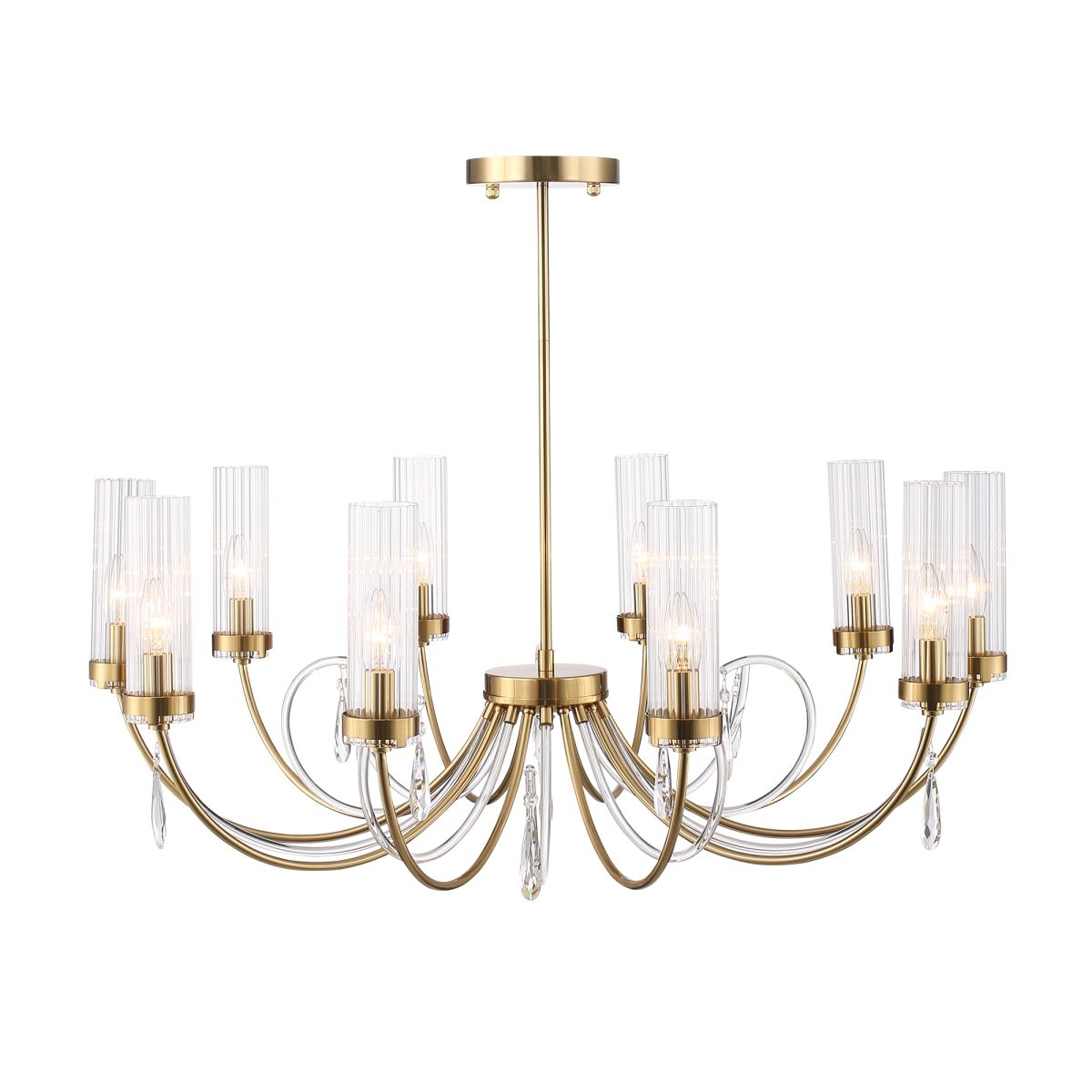 люстра на штанге st luce иллюмиа sl1400.303.10