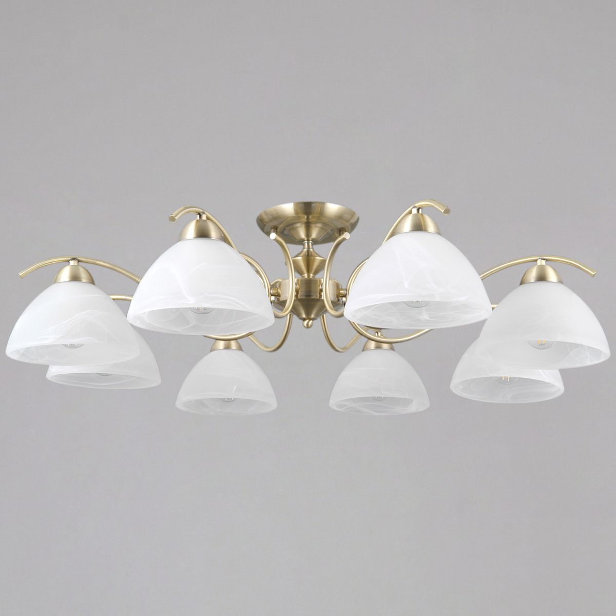 потолочная люстра illumico il0905-8csq-26 ab elite