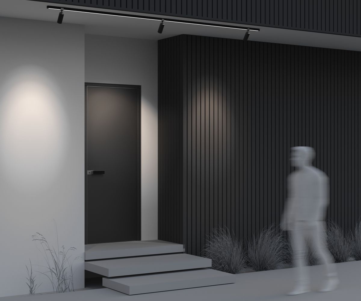 уличный трековый светильник maytoni focus o-tr01-1-s-16wb3k