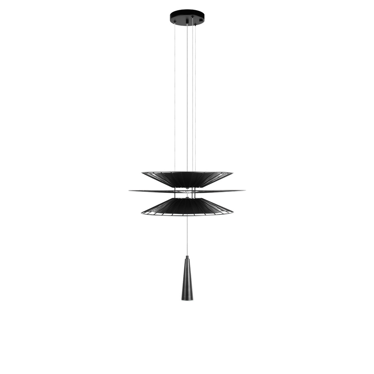 подвесная люстра loft it star 10141b/400 black