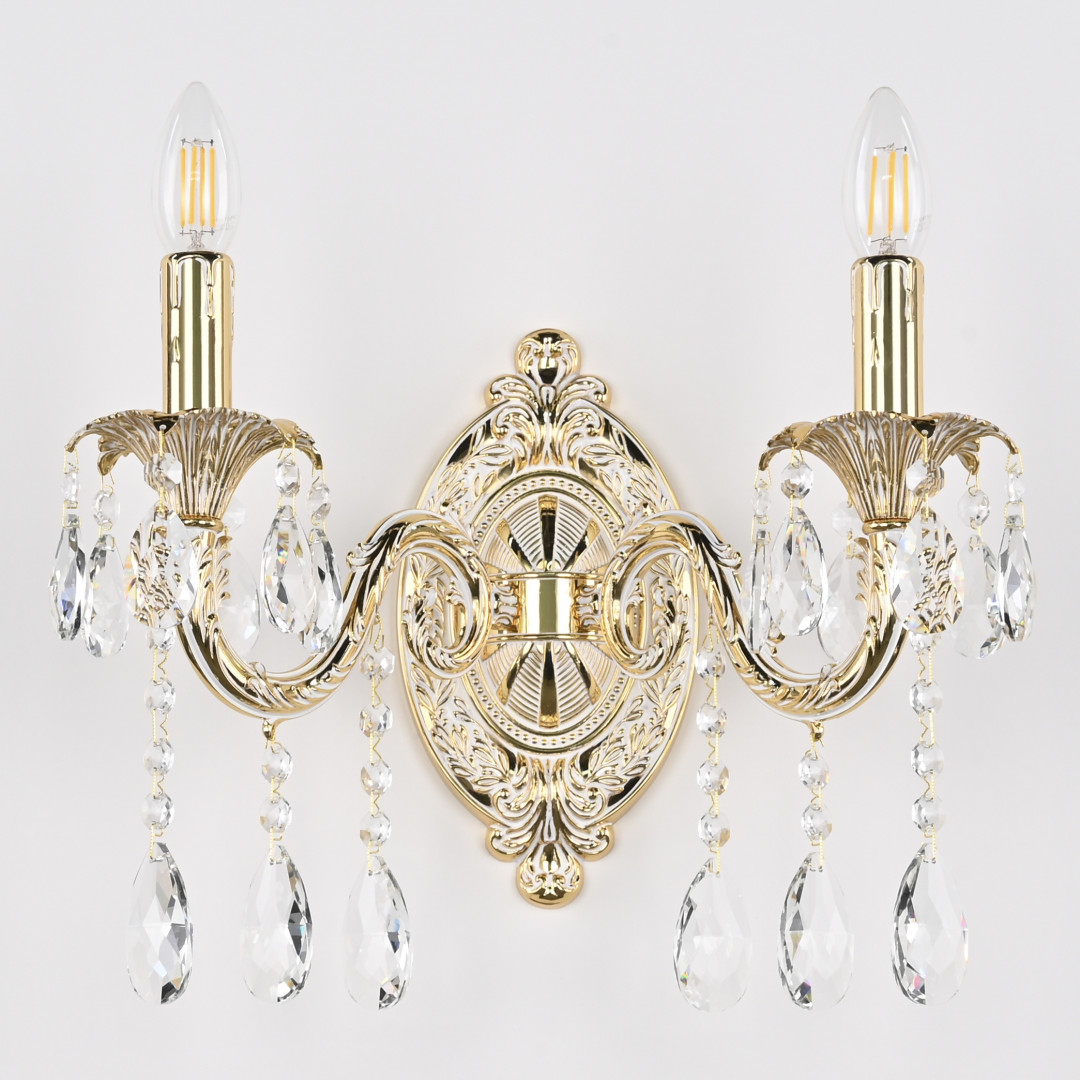 бра bohemia ivele crystal al7901b10/2/175 a gw