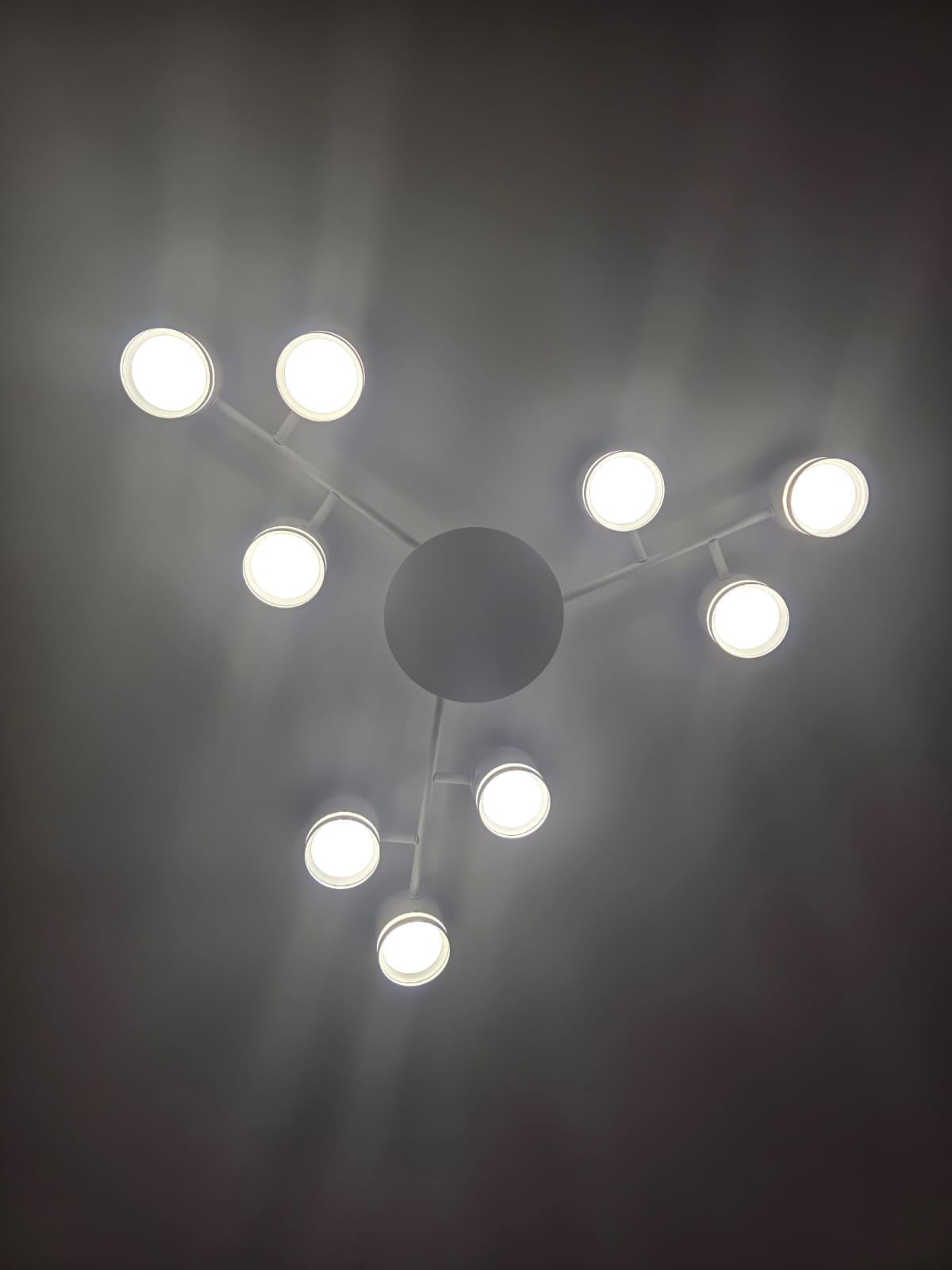 потолочная люстра lumion gareta 8235/9c