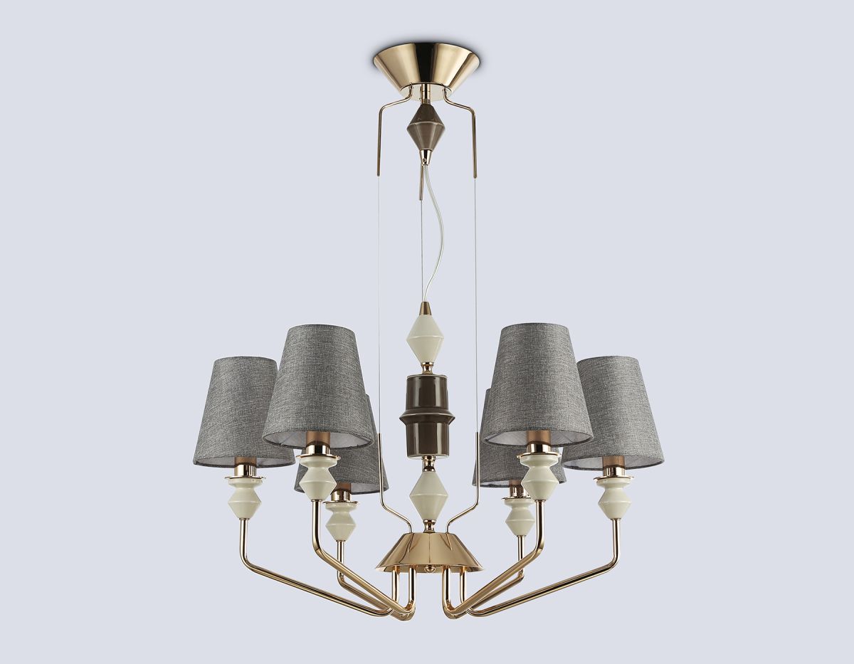 подвесная люстра ambrella light high light ceramo classic lh75401