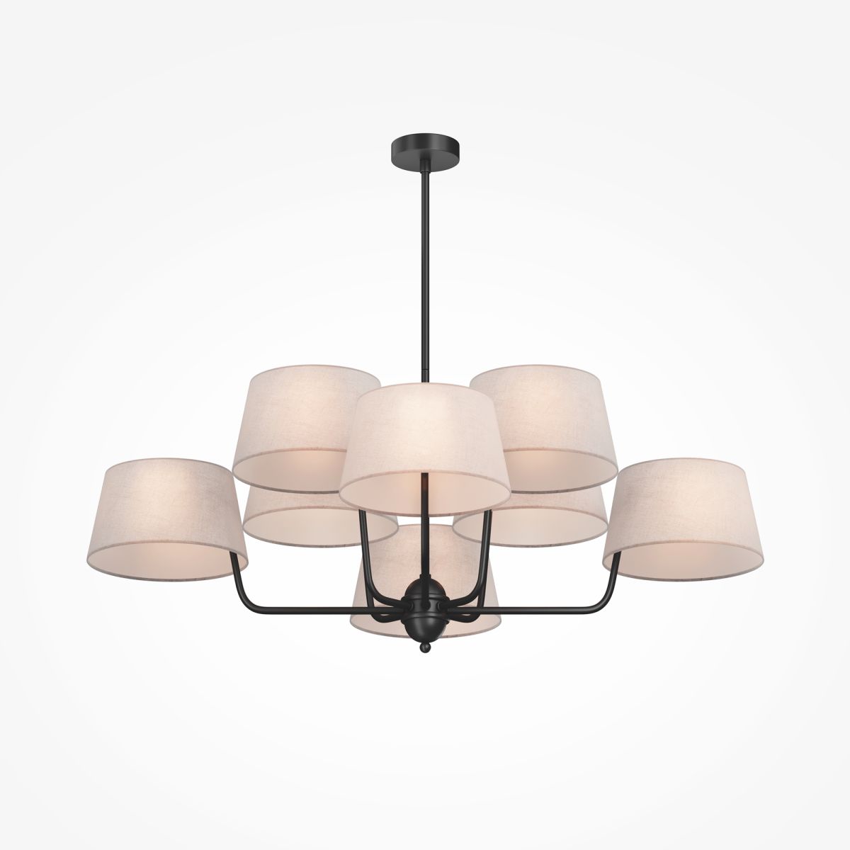 люстра на штанге maytoni modesto mod360pl-08b