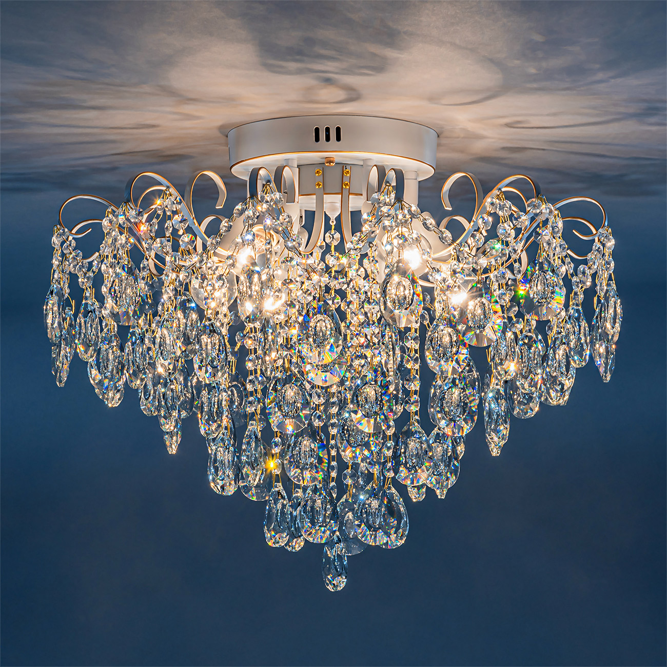 потолочная люстра escada gertrude 1120/6pl