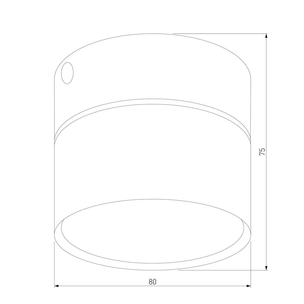 потолочный светильник tk lighting 3390 space white