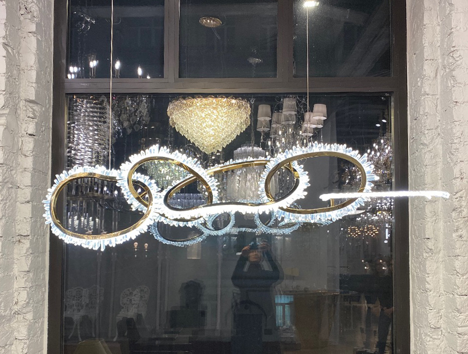 подвесная люстра delight collection d2030-5 gold