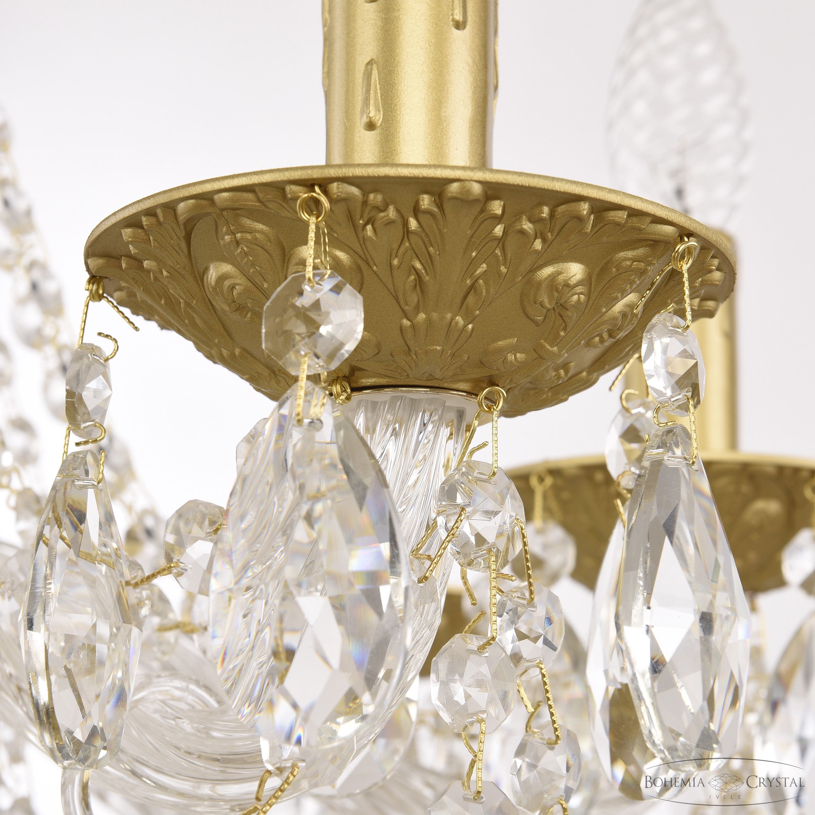 подвесная люстра bohemia ivele crystal al16313/8/200 ag