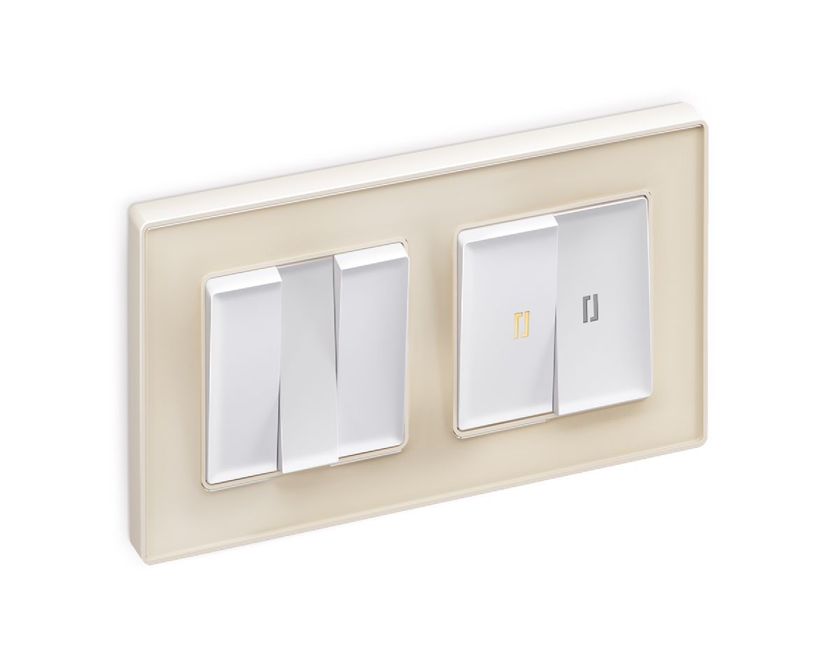 лицевая панель для выключателя трехклавишного ambrella volt alfa ap1250