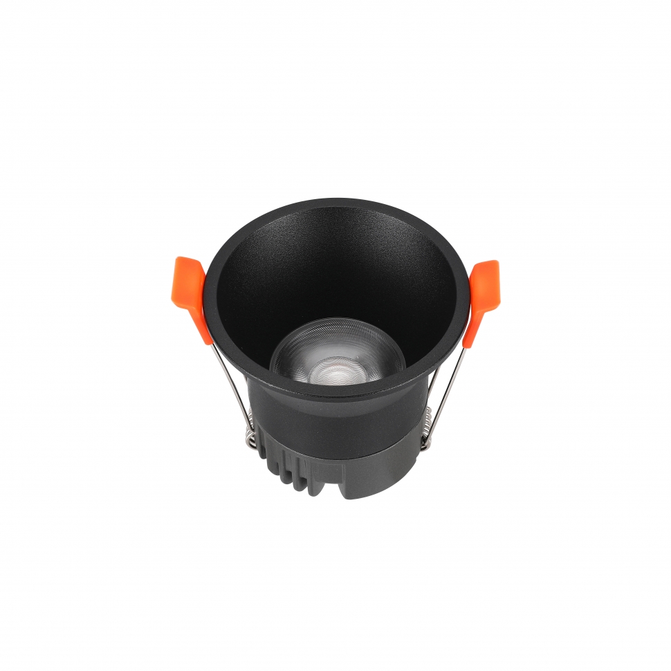 встраиваемый светильник iledex mars 207-7w-d75-3000k-24dg-bk