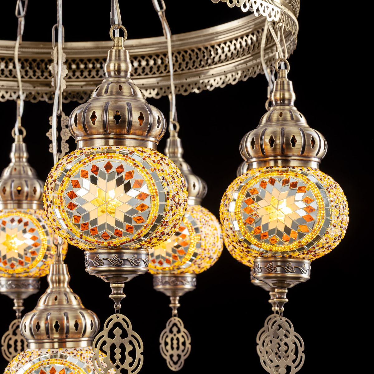 подвесная люстра citilux каир cl419185