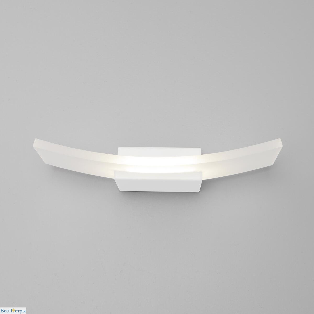 настенный светодиодный светильник eurosvet share 40152/1 led белый