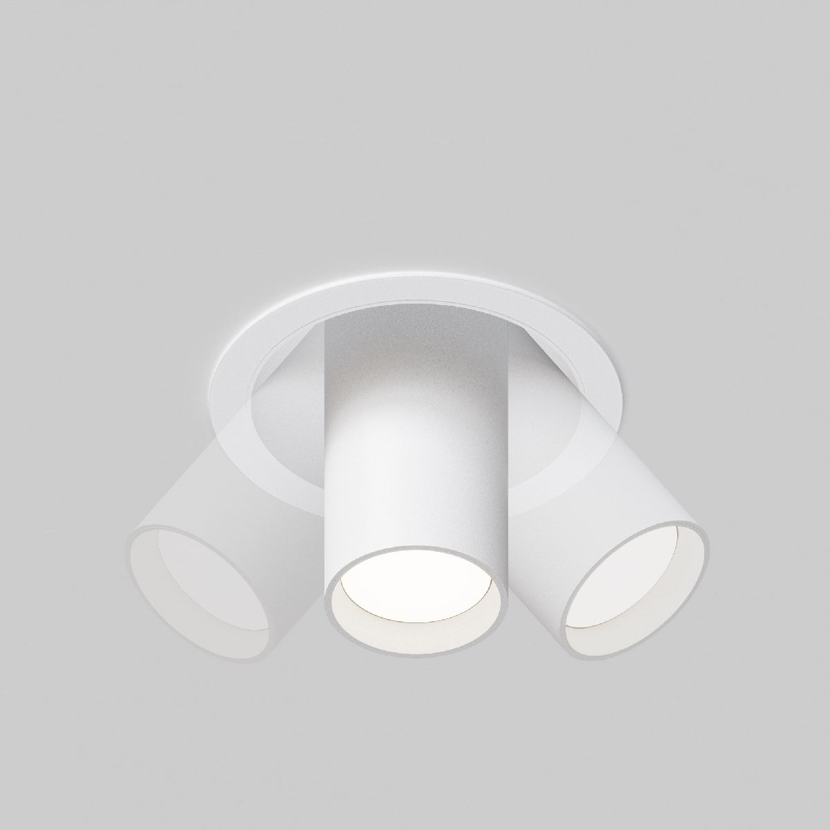 встраиваемый светильник maytoni focus s c048cl-01-gu10-w