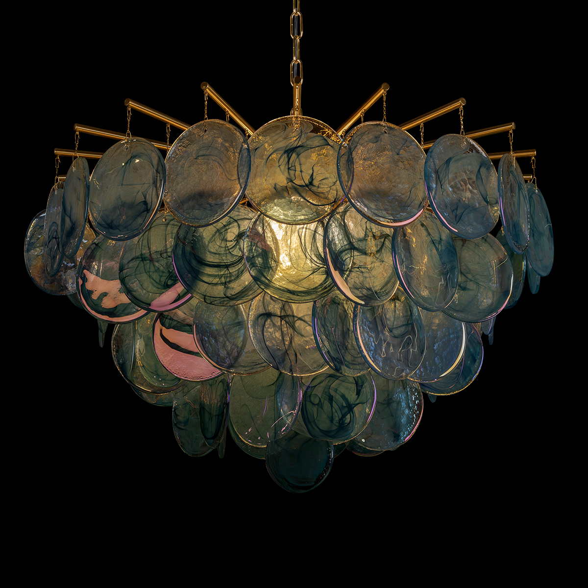 подвесная люстра loft it lolly 10492/800 blue