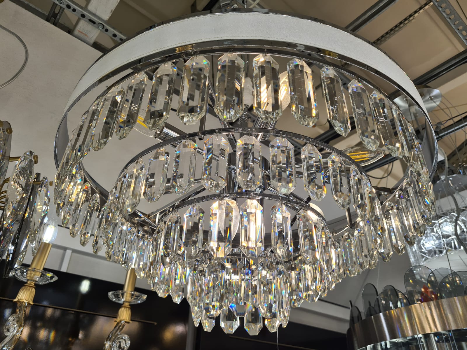 подвесная люстра arte lamp diadem a1002lm-8cc