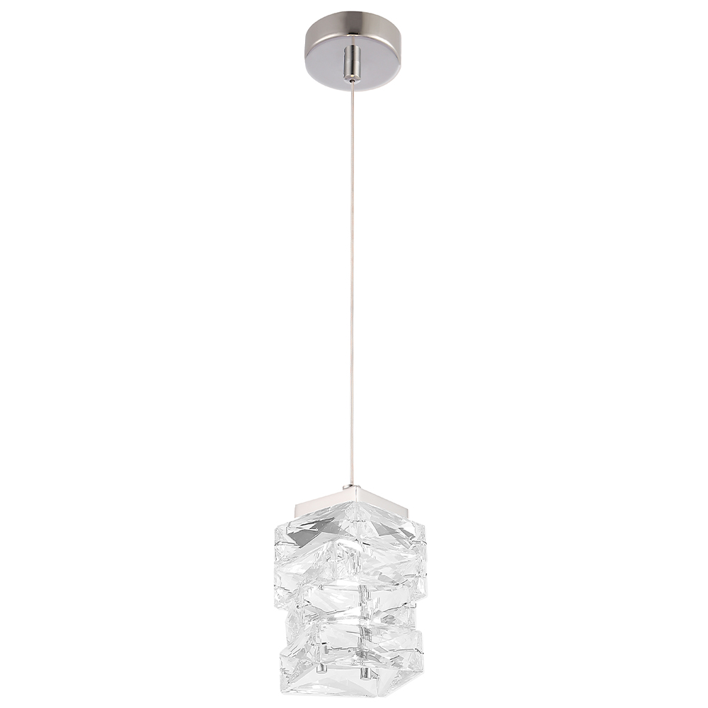 подвесной светильник crystal lux rolando sp1.1 chrone