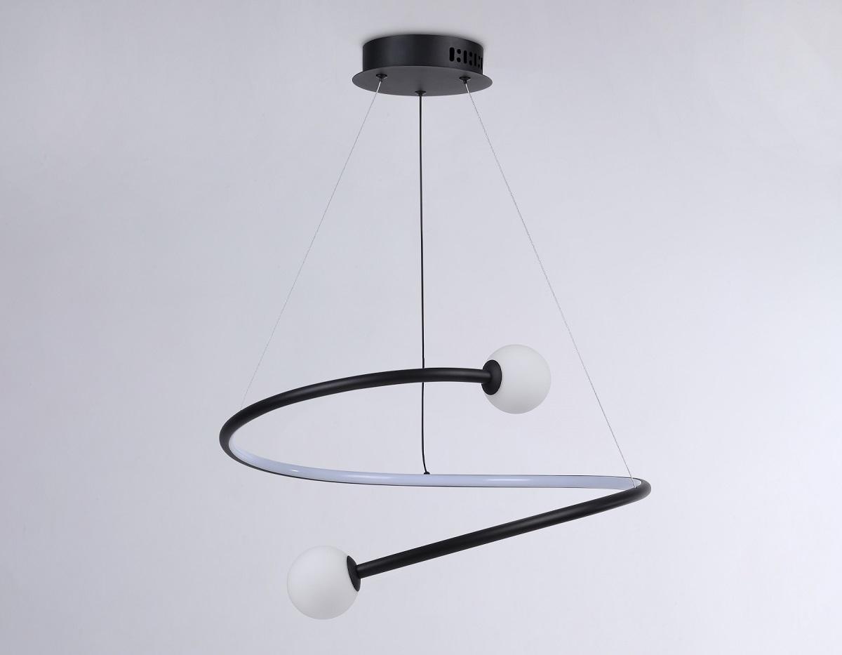 подвесной светодиодный светильник ambrella light comfort linetech fl66293