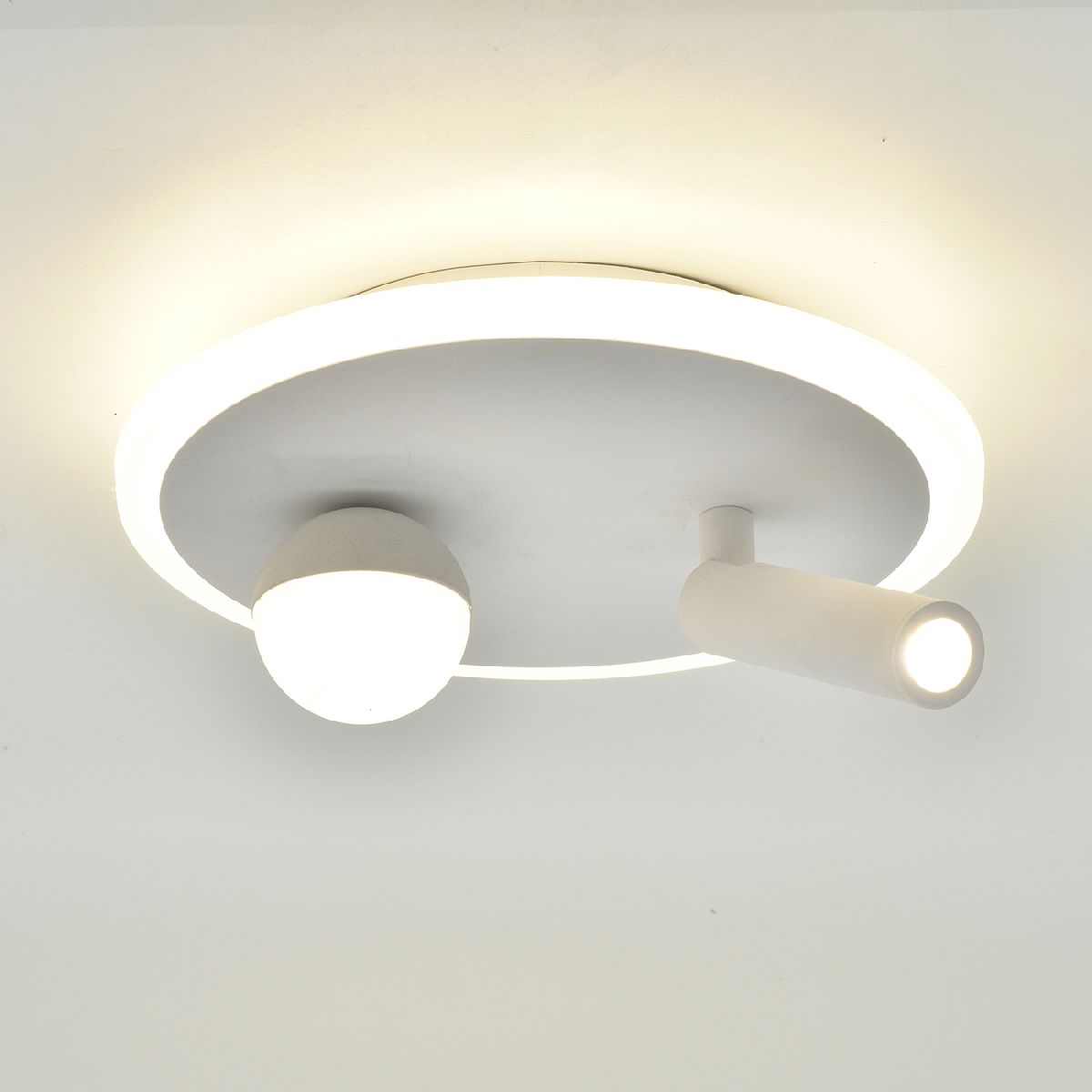 потолочный светильник escada 20022sma/01led swh