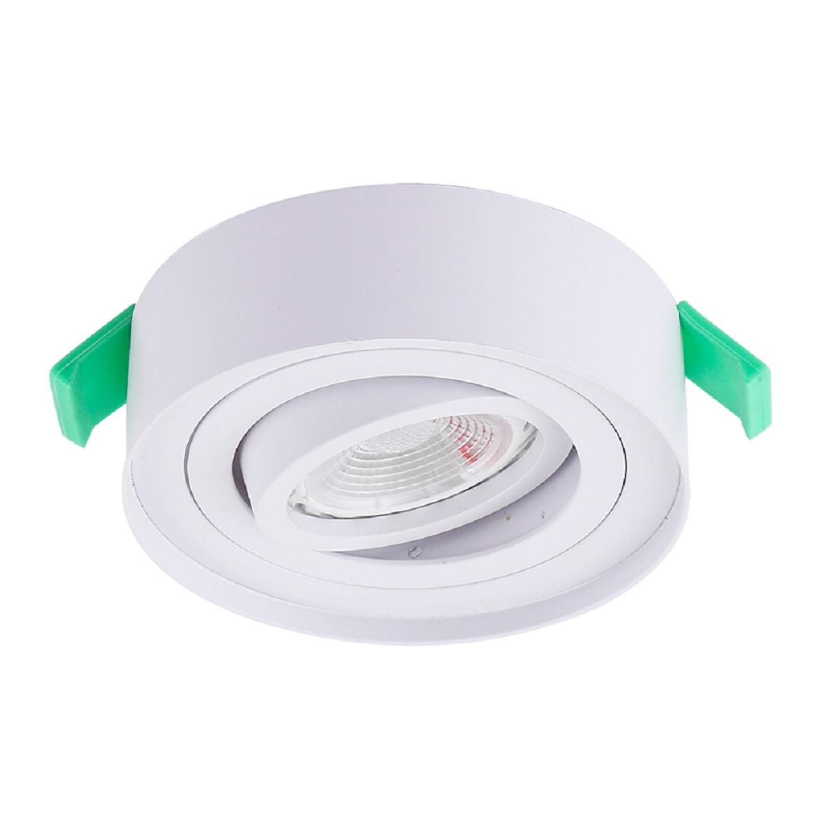 встраиваемый светильник crystal lux clt 059c1 wh