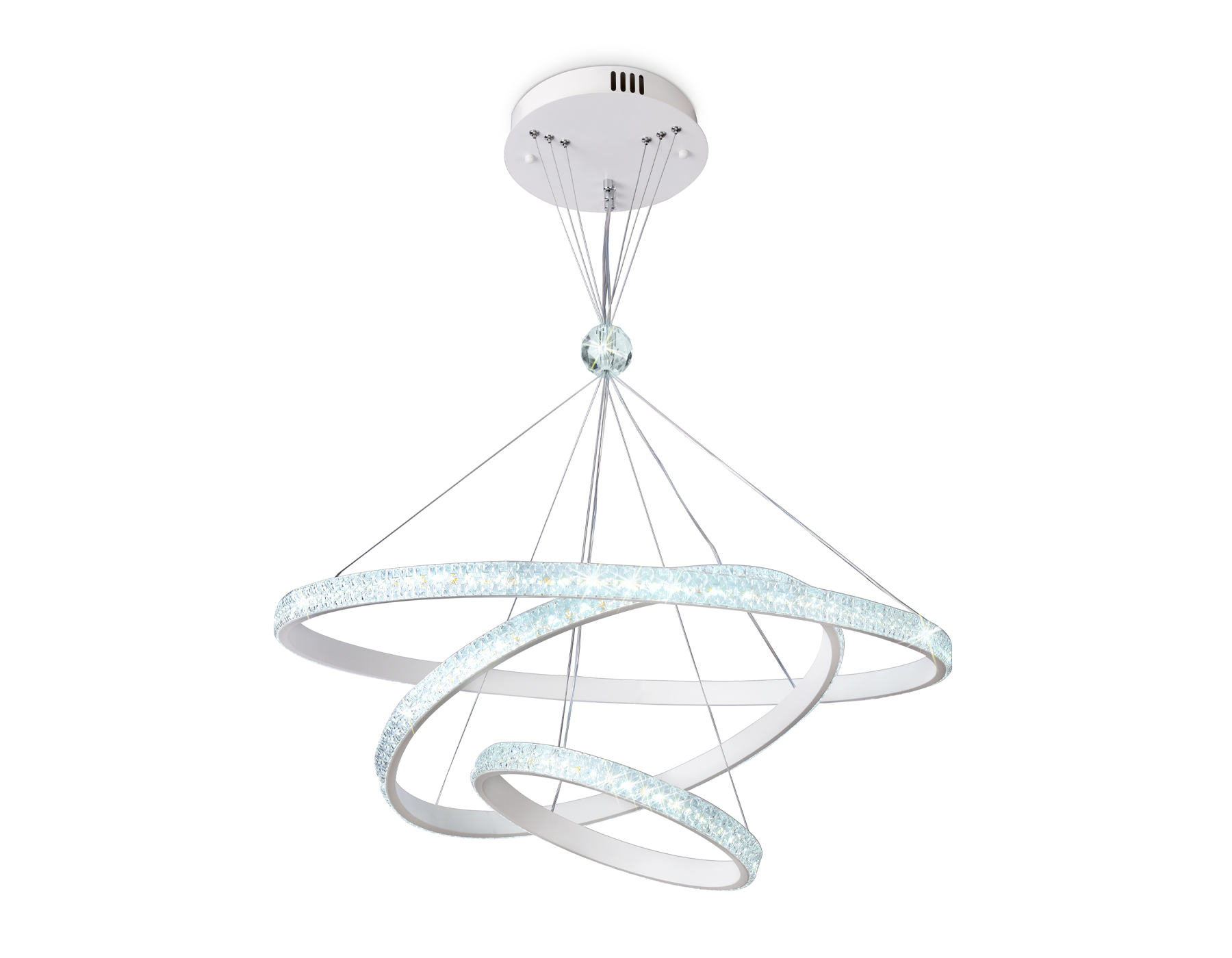подвесной светодиодный светильник ambrella light acrylica fa6157