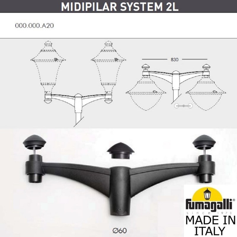 садовый светильник fumagalli v50.372.a20.lxd6l