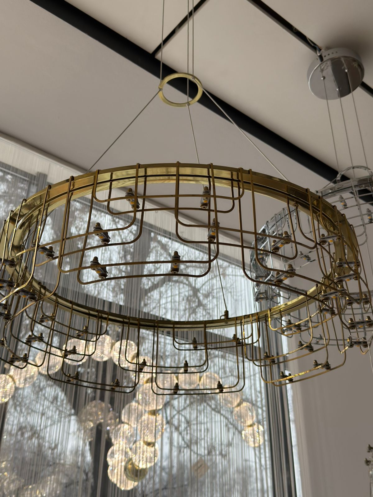 подвесная люстра odeon light hightech zaha 7060/44l